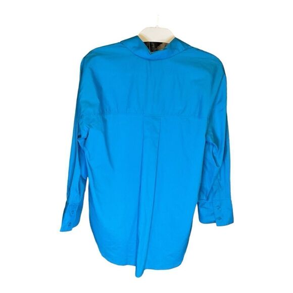 LUSH Oversize Blue Shirt S - Picture 2 of 3